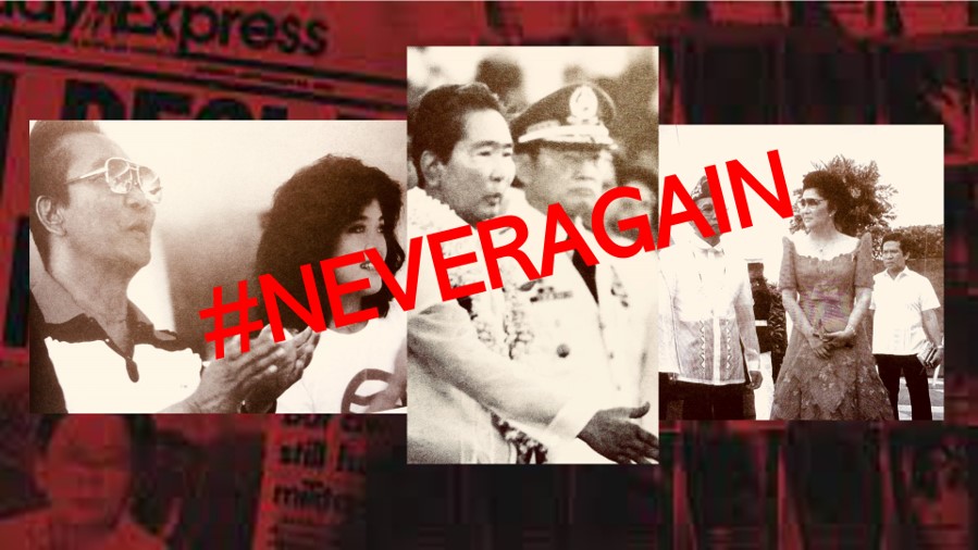 NEVERAGAIN Marcos Martial Law