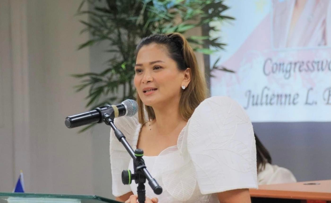 Congresswoman Baronda offers an affectionate reminder to Iloilo City